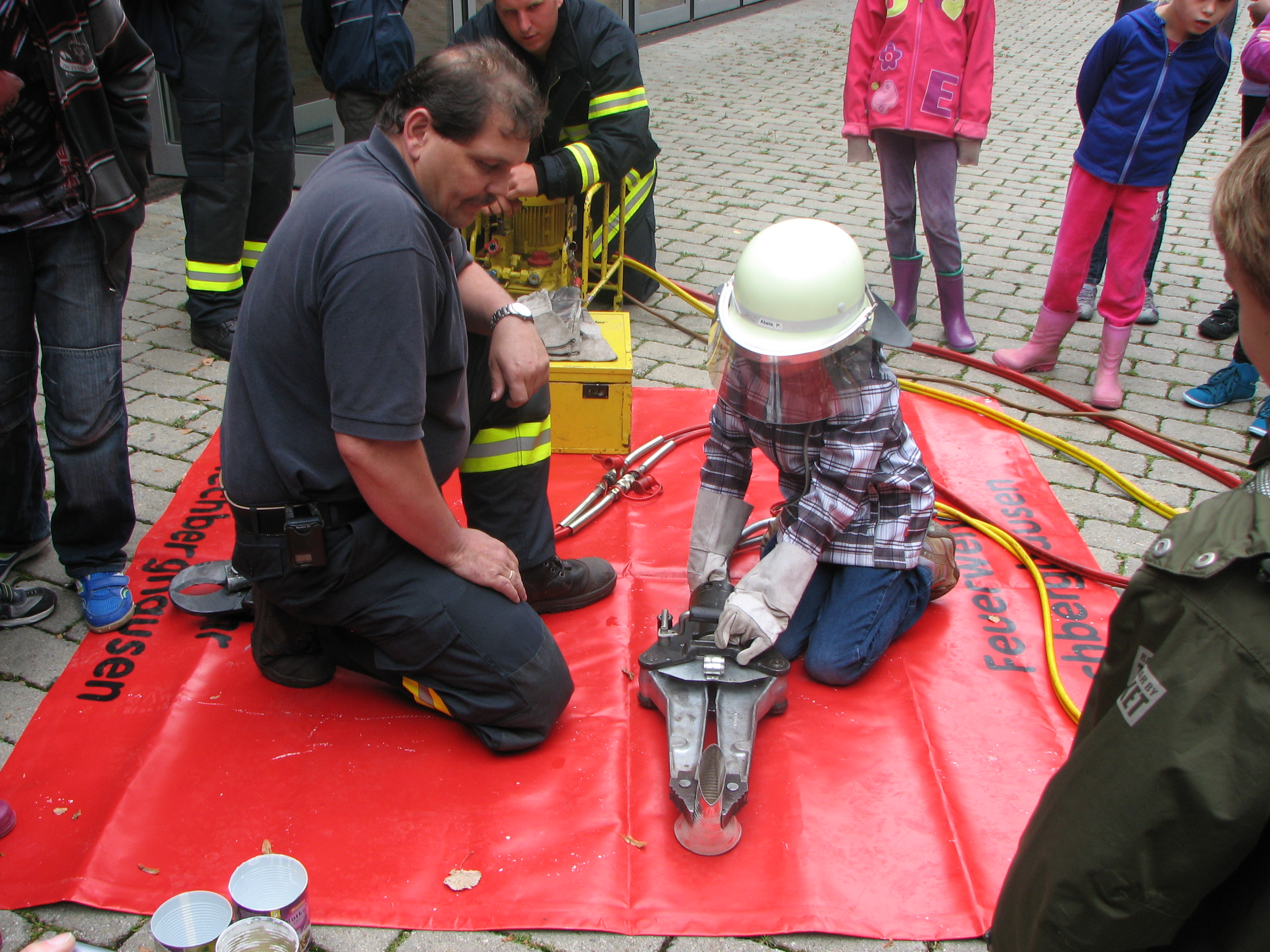 Schülerferienprogramm der FF Rechberghausen