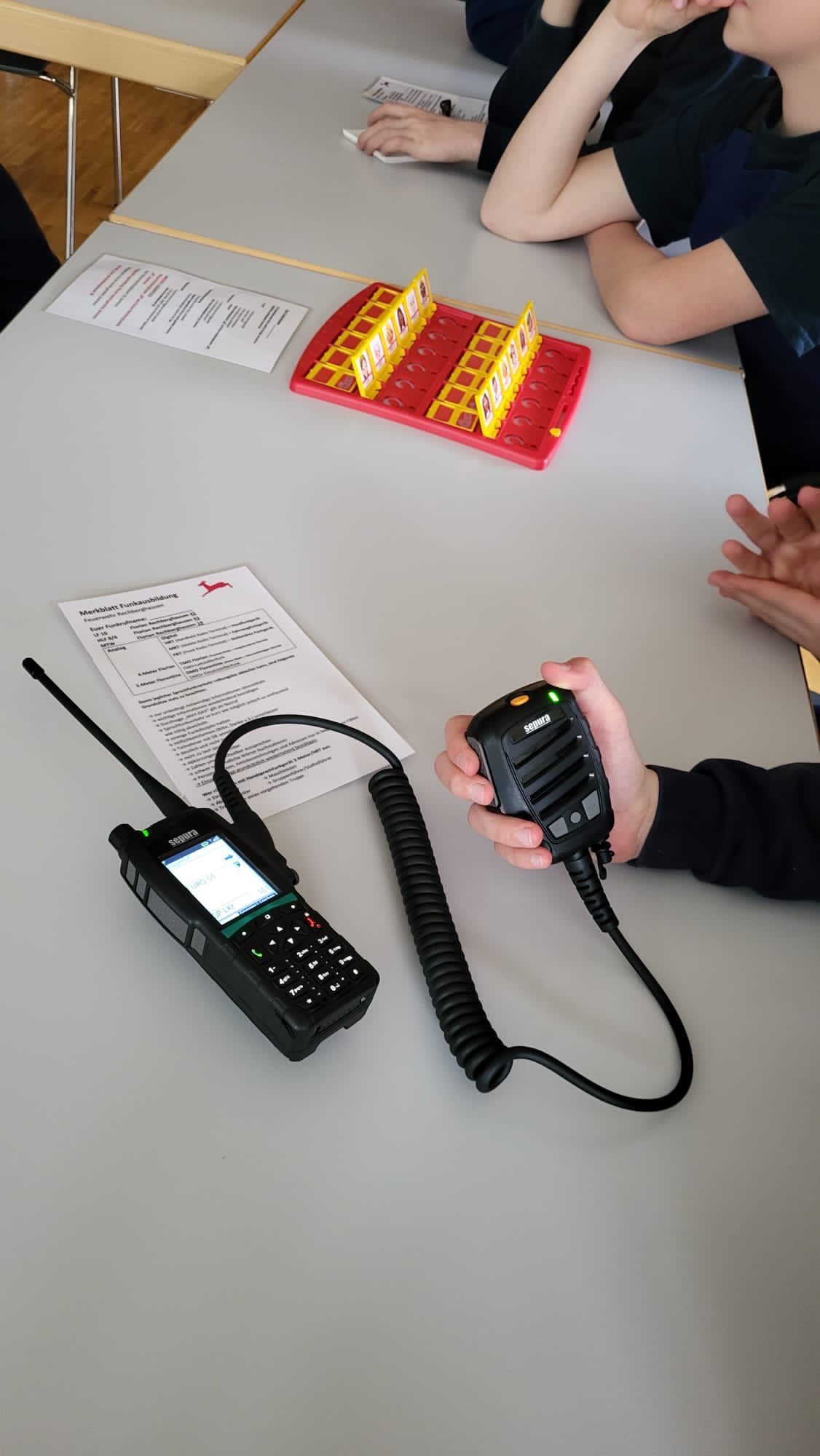 Funkübung der Jugendfeuerwehr
